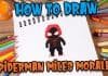How to Draw Spiderman Miles Morales with Parikshet and Kids Fun Learn Club