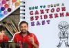कार्टून स्पाइडरमैन को कैसे draw करना है | How to draw Spiderman easily