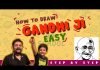 Gandhi Ji for easy step by step गाँधी जी की आसान सी स्टेप Drawing | How to draw Gandhi ji easily & step by step by KidsFunLearnClub