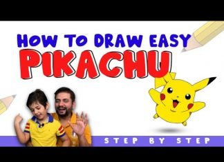 Pokemon Pikachu Pokemon Pikachu : How to draw step by step easy Pokemon Pikachu | Pokemon Drawing Tutorial for Kids