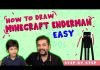 Draw Minecraft Enderman