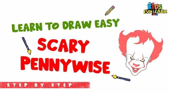 Draw Scary Pennywise