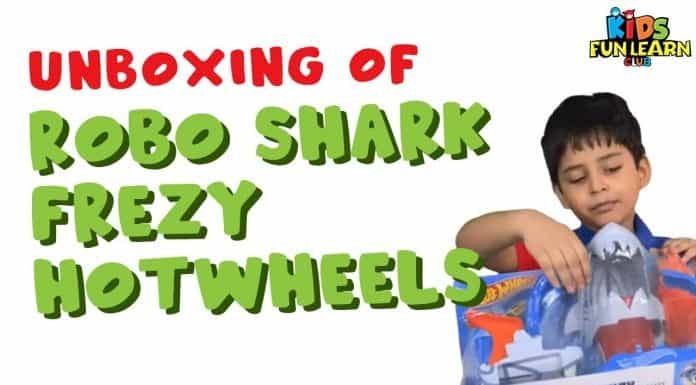 Unboxing Robo Shark Frezy Hotwheels