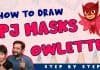 Draw PJ Masks Owlet