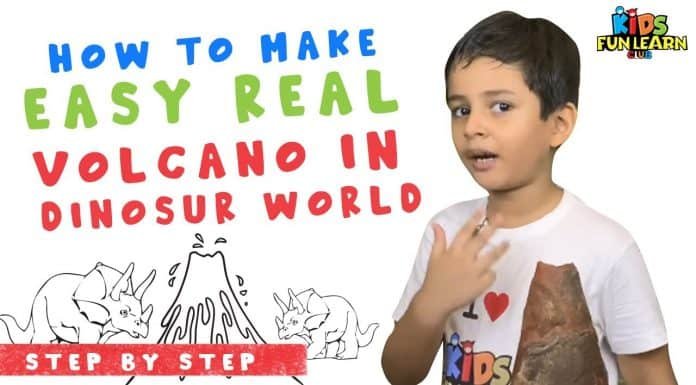 How to make a Volcano DIY Science Experiment!!!