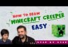 Draw Minecraft Creeper