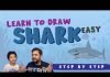 Dangerous Shark from the Ocean Shark : Learn to draw the dangerous shark from the ocean with KidsFunLearn Club