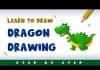Dragon Dragon : Learn to draw step by step easy dragon drawing for kids by KidsFunLearnClub