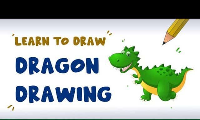 Dragon Dragon : Learn to draw step by step easy dragon drawing for kids by KidsFunLearnClub
