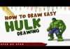 Superhero HULK Superhero HULK: How to draw easy HULK drawing for kids by KidsFunLearnClub