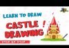 Castle Drawing for Kids with Parikshet and Kids Fun Learn Club