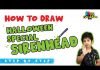 SIREN HEAD | Draw My Life Halloween special Sirenhead drawing by Parikshet and Kids Fun Learn Club