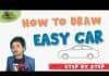 How to draw a car IN A SIMPLE WAY