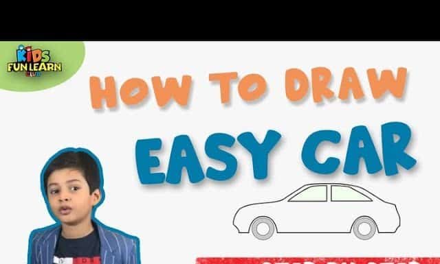 How to draw a car IN A SIMPLE WAY