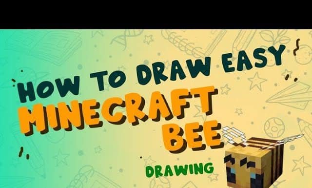 Draw Minecraft Bee