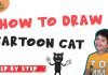 CARTOON CAT | Draw My Life CARTOON CAT | Draw My Life with KidsFunLearnClub