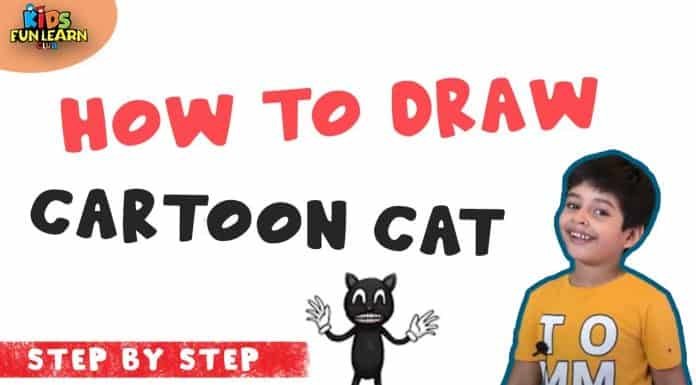 CARTOON CAT | Draw My Life CARTOON CAT | Draw My Life with KidsFunLearnClub