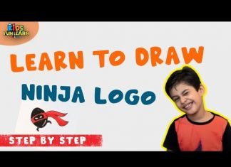 How to Draw The Ninja Logo