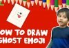 Draw a Ghost emoji