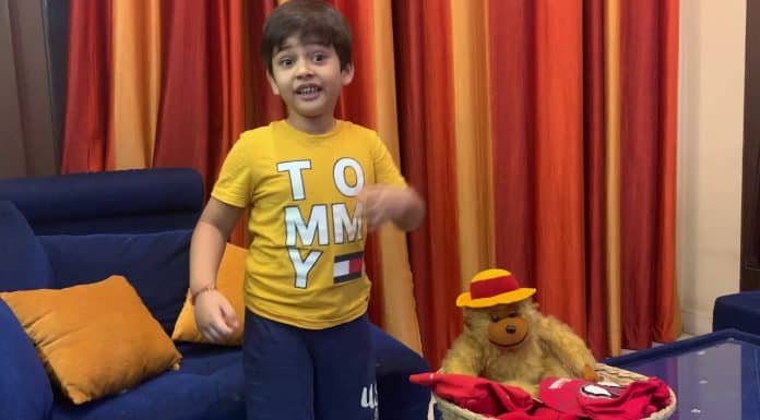 Story time with Parikshet