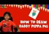 Draw Daddy Peppa Pig