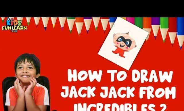 Draw Jack Jack from Incredibles 2