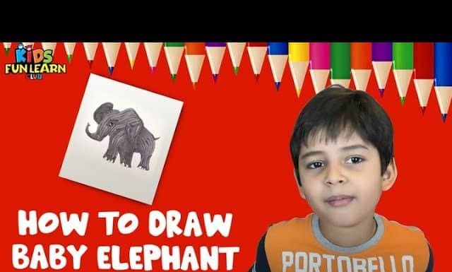 Draw Baby Elephant