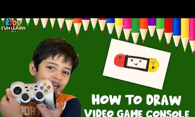 Draw Video Game Console