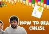 How to Draw Cheese step by step Tutorial for Kids