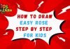 How to Draw a Rose Easy Art Tutorial for Beginners