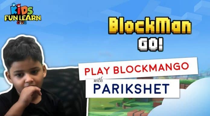 Play Blockman Go with Parikshet and Kids Fun Learn Club