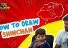 How to Draw easy Shinchan step by step for Kids| Drawing Tutorials for Kids!