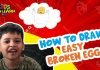 How to Draw easy Broken Egg step by step for Kids| Drawing Tutorials for Kids!