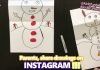 How to Draw snowman folding surprise easy for kids step by step