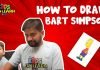 How to Draw easy Bart Simpson step by step for Kids| Drawing Tutorials for Kids!