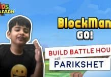 BlockmanGo Build Battle House with Parikshet and Kids Fun Learn Club