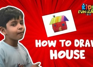 How to Draw House for Kids Easy