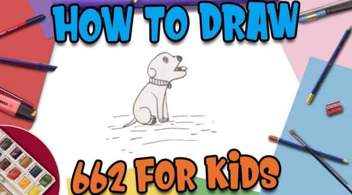 Easy drawing with no 662 for kids by Kids Fun Learn Club