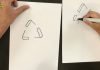 How to Draw Recycle Symbol step by step | Drawing Tutorials with KidsFunLearnClub and Parikshet