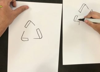 How to Draw Recycle Symbol step by step | Drawing Tutorials with KidsFunLearnClub and Parikshet