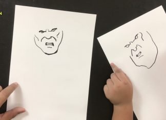 How to Draw Hulk from Avengers | Step by Step drawing of Hulk with KidsFunLearnClub & Parikshet
