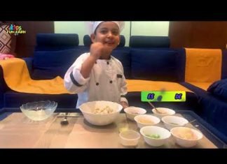How to Cook Foxnuts Salad with Master Chef Parikshet and Kids Fun Learn Club