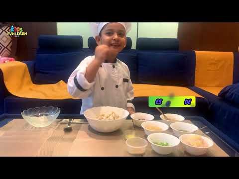 How to Cook Foxnuts Salad with Master Chef Parikshet and Kids Fun Learn Club