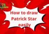 How to draw Patrick Star How to draw Patrick Star easily and step by step | Drawing Tutorials for Kids