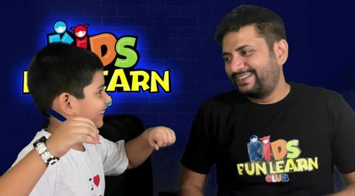 How to Draw Baby Seahorse for Kids with Parikshet and Kids Fun Learn Club