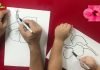 How to Draw easy Hibiscus step by step for Kids | Drawing Tutorials for Kids!