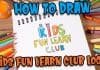 How to Draw Kids Fun Learn Club Logo with Parikshet