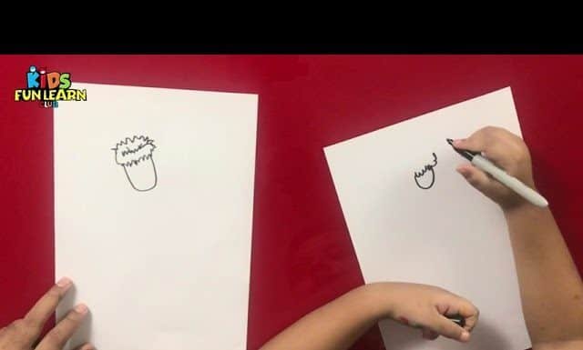 How to Draw easy Daffodil step by step for Kids | Drawing Tutorials for Kids!