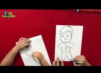 How to Draw easy Boy step by step for Kids| Drawing Tutorials for Kids!