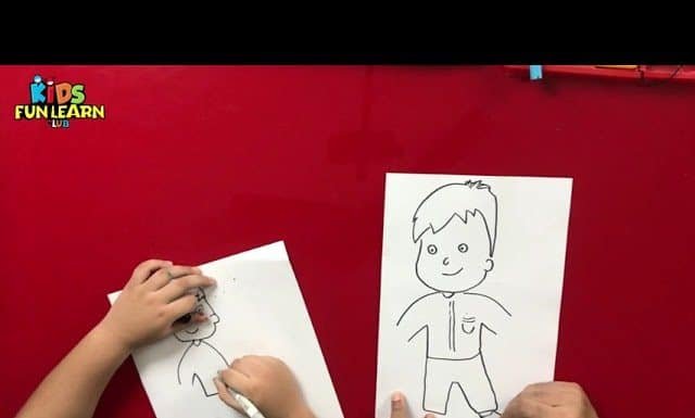 How to Draw easy Boy step by step for Kids| Drawing Tutorials for Kids!